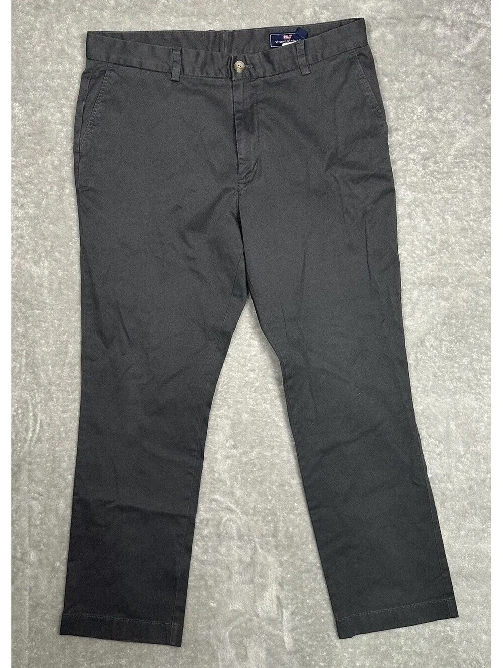 Vineyard Vines Pants Mens 35x30 Gray Chino Performance Stretch